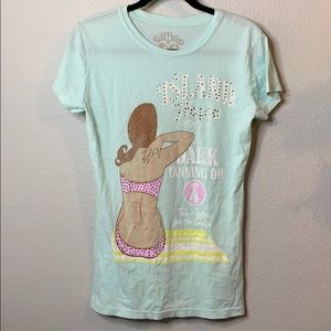 Made U Look Island Tropic Graphic Tee Shirt